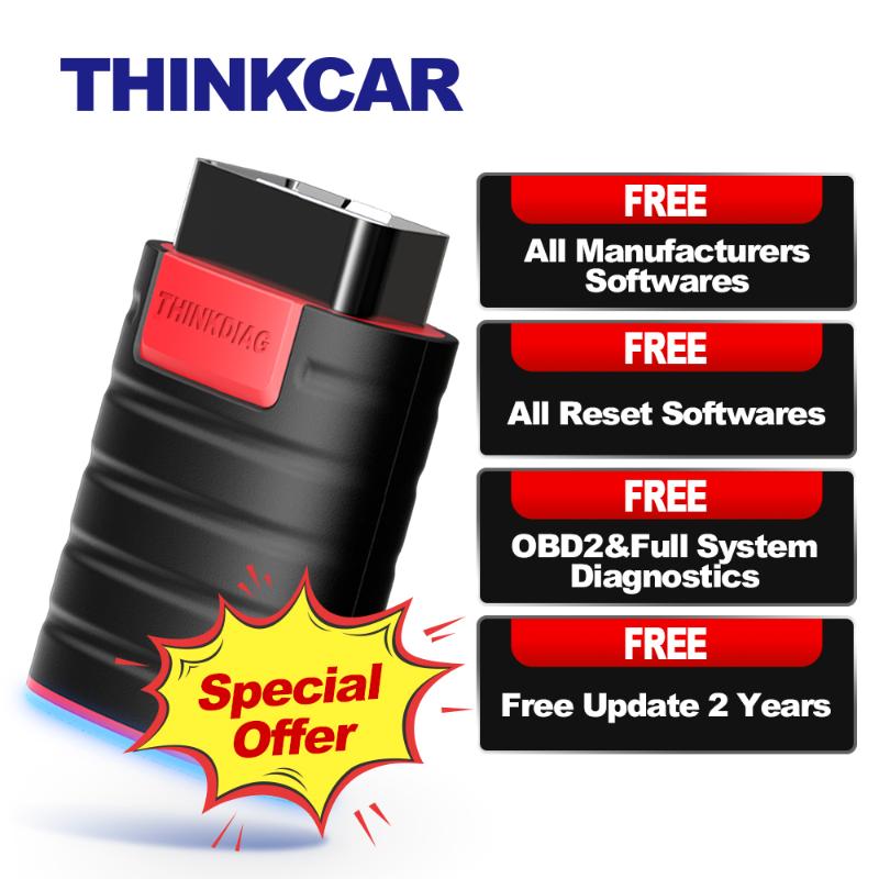 

Code Readers & Scan Tools THINKCAR ThinkDiag OBD2 Bluetooth Reader Scanner Diagnostic Tool Oil TPMS Reset Service PK EasyDiag AP200 For Andr