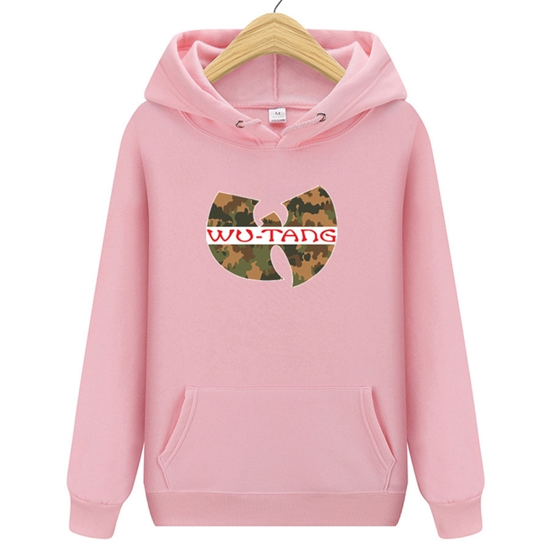 

Autumn and winter Wu Tang hip hop Pullover Hoodie, White