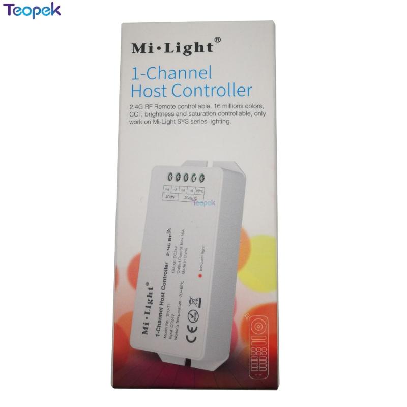 

MiBoxer 1-Channel Host Controller SYS-T1 Signal Power SYS-T2 DC24V 15A Amplify RGB Controllers
