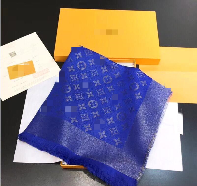 

wholesale designer scarf luxury shawl women's cotton scarf size 140*140 cm square shawl scarf, Blue;gray