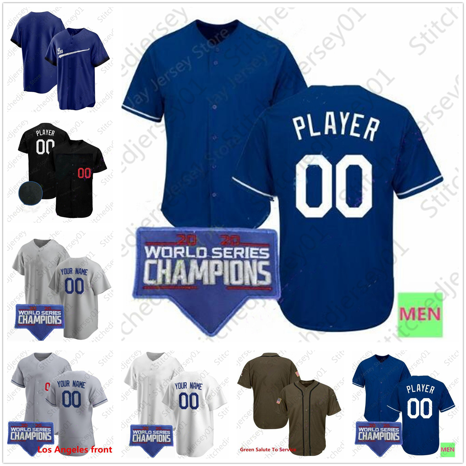 

City Connect Gold Program College Baseball Jersey Mookie Betts Julio Urias Cody Bellinger Walker Buehler Clayton Kershaw Seager Scherzer Justin men women KIDS, Blue