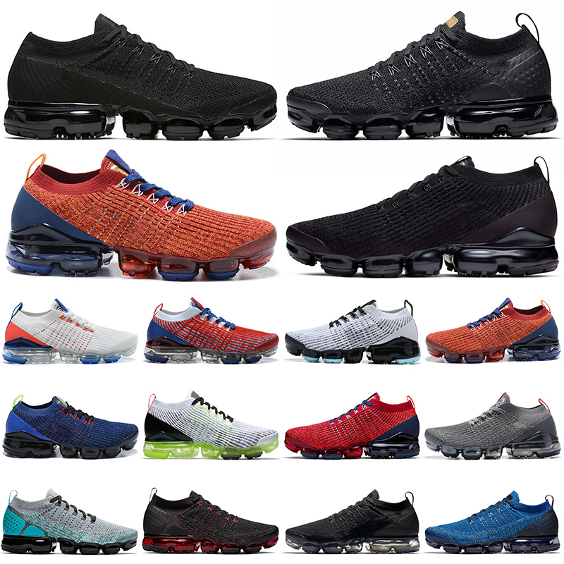 

hotsale vapor max 3.0 men running shoes vapormax air fk knit Triple Black Pure Platinum Noble Red USA Zebra CNY mens womens trainers outdoor sneakers walking jogging, 3.0 36-40 pink rose
