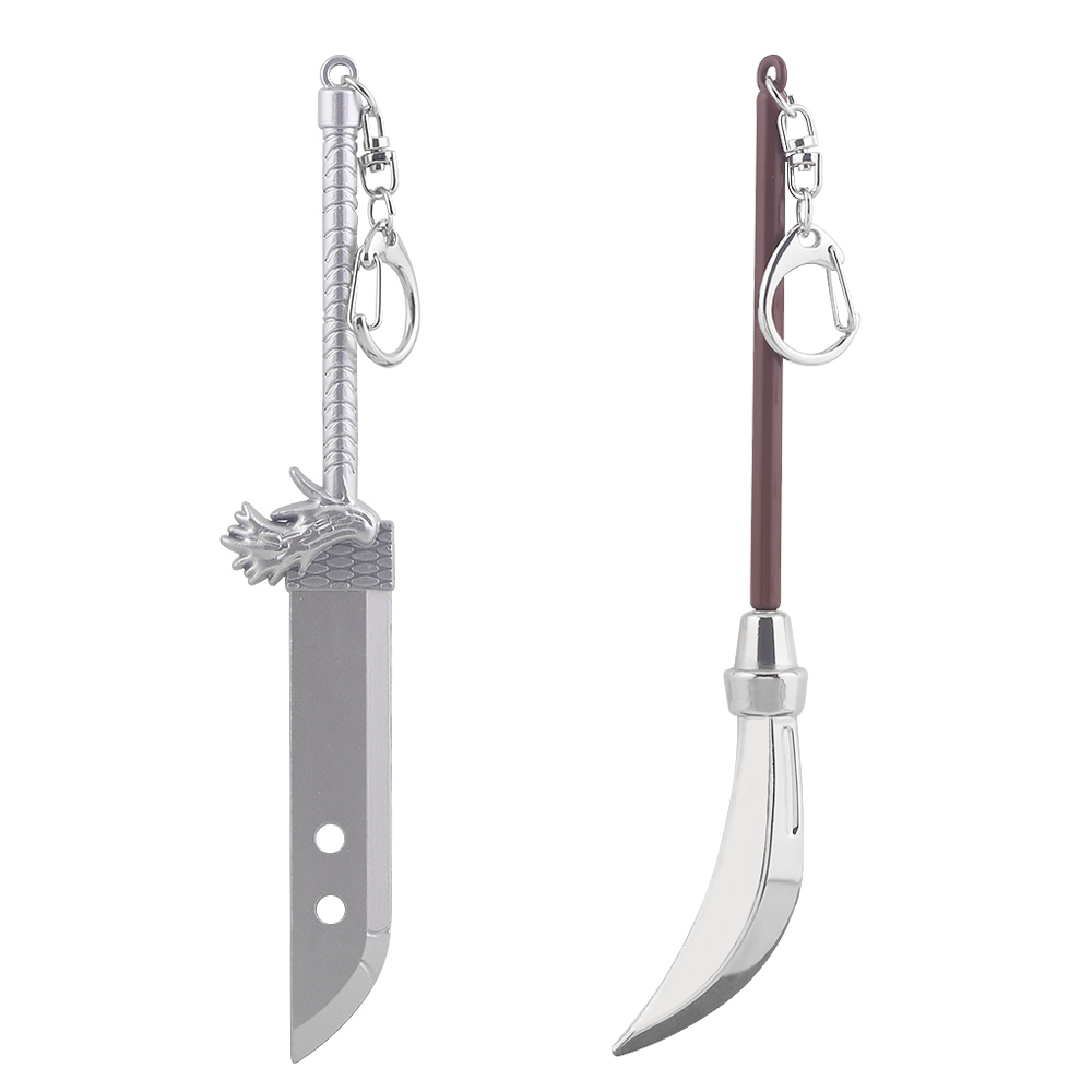 

10pcAnime Jujutsu Kaisen Keychain Itadori Yuji Knife Zenin Maki Spear Weapon Model Key Chain for Women Men Keyring Props Accessories