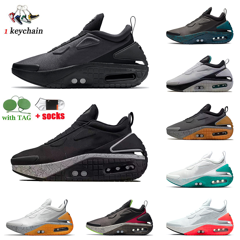 

Top Quality NIK Adapt Auto Max Cushion Outdoor Running Shoes Triple Black White Jetstream Infrared Fireberry Anthracite Aqua Mens Women Designer Sneakers, C8 jetstream 36-45