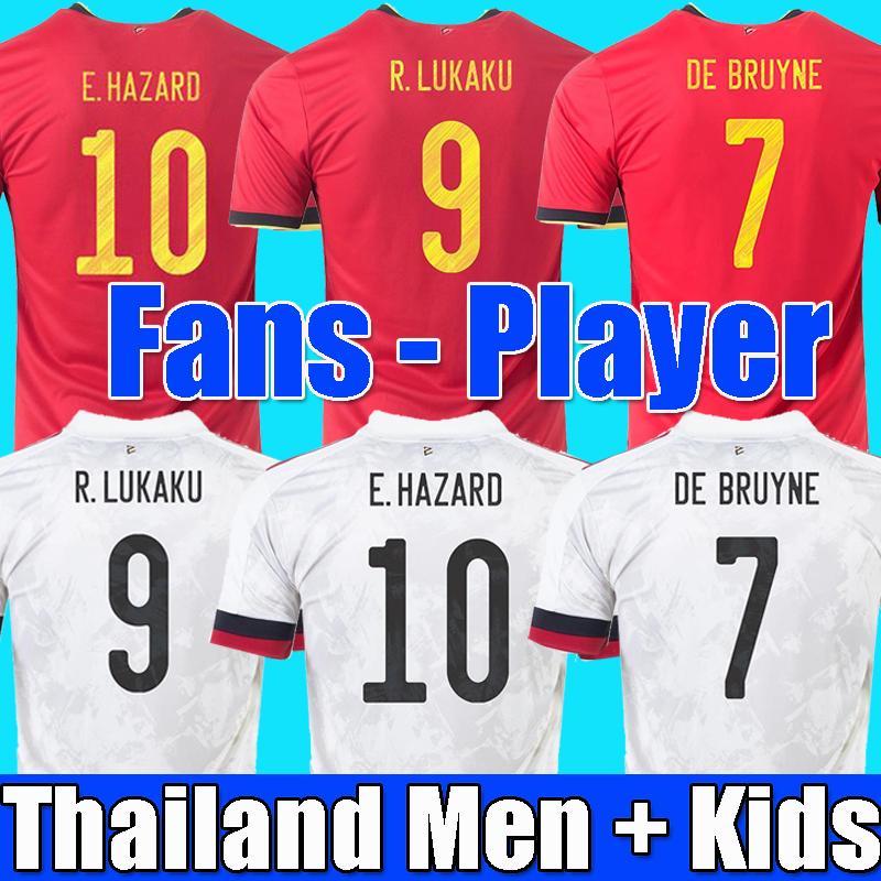 

2021 2022 Belgium soccer jerseys De Bruyne LUKAKU 21 22 football shirt HAZARD BATSHUAYI Camiseta futbol KOMPANY DEMBELE Men + Kids Kit sock Uniform, Black;yellow