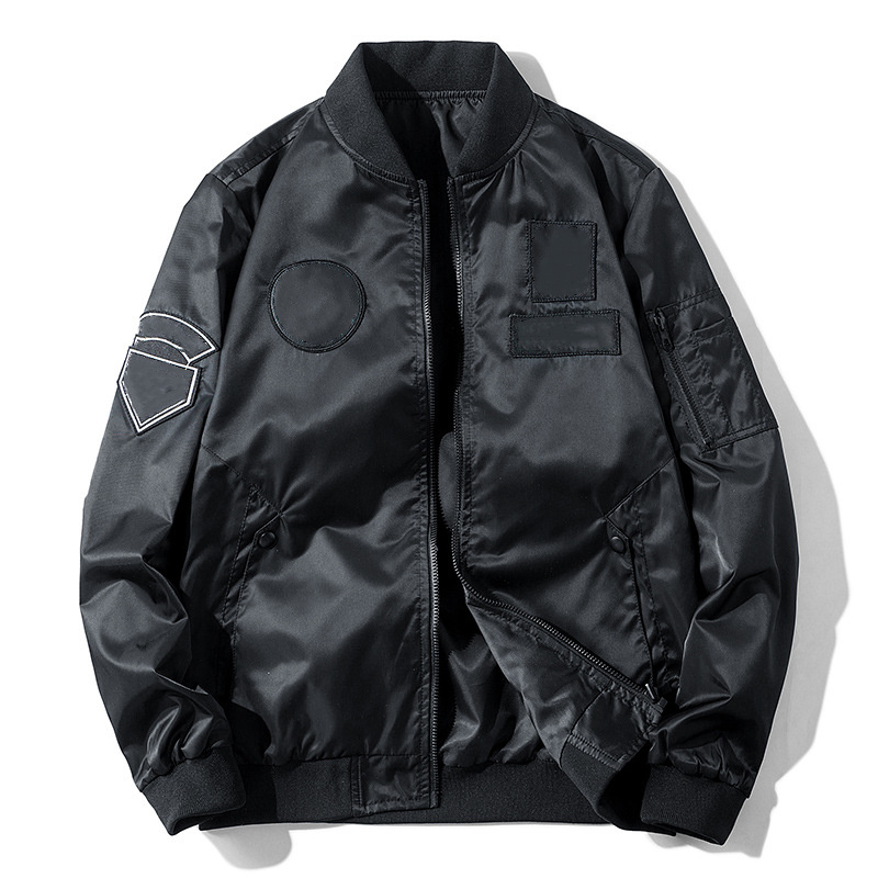 

Man Jackets Outerwear MA1 Flight Pilot Bomber Jacket Men Women Designer Windbreaker Baseball Wintercoat Mens Clothing Size M-7XL, Black;brown