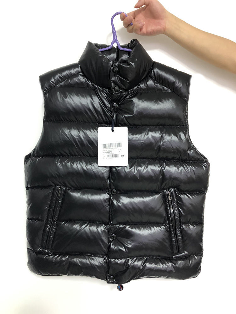 Designer Luxury Monclair Classic Winter Men Vests Women Down Fashion Cap Pattern Print Coats Outdoor Warm Casual Coat Outwear Parkas