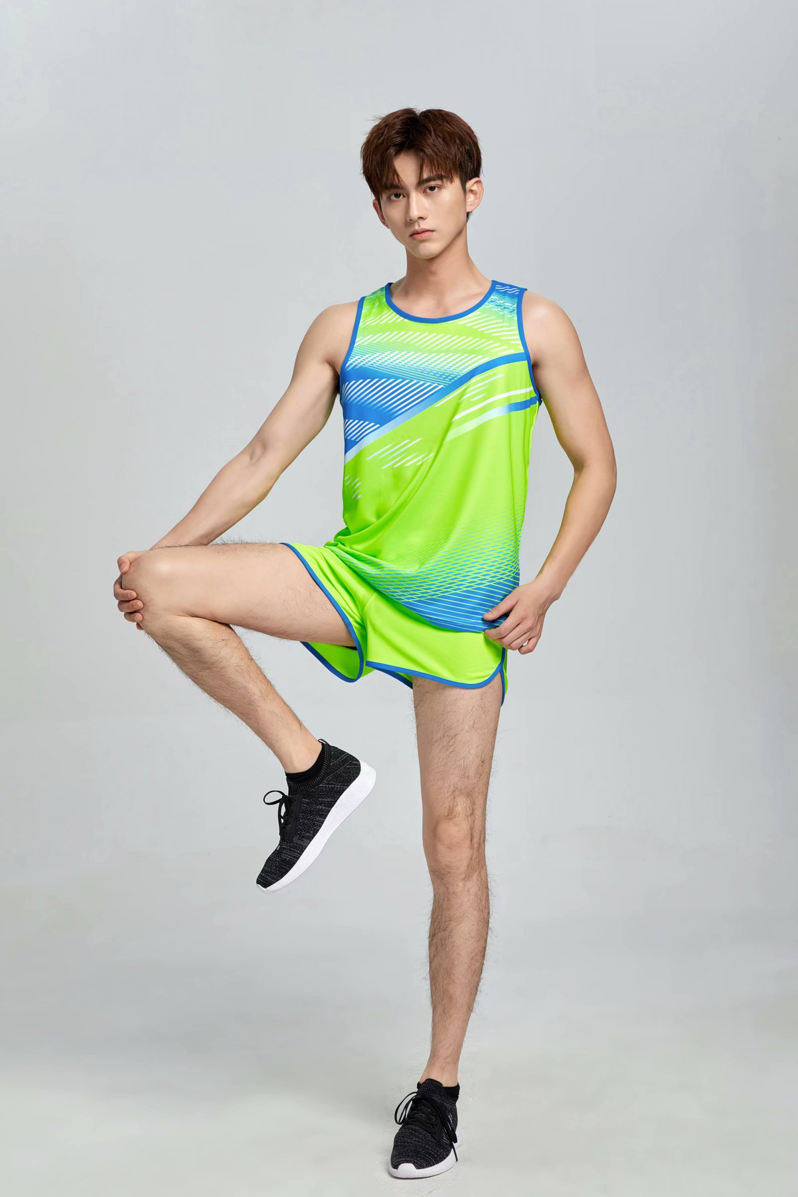 

#031 Football uniform men soccer Jersey printing team custom track and field sports short-sleeved shirt, Black;yellow