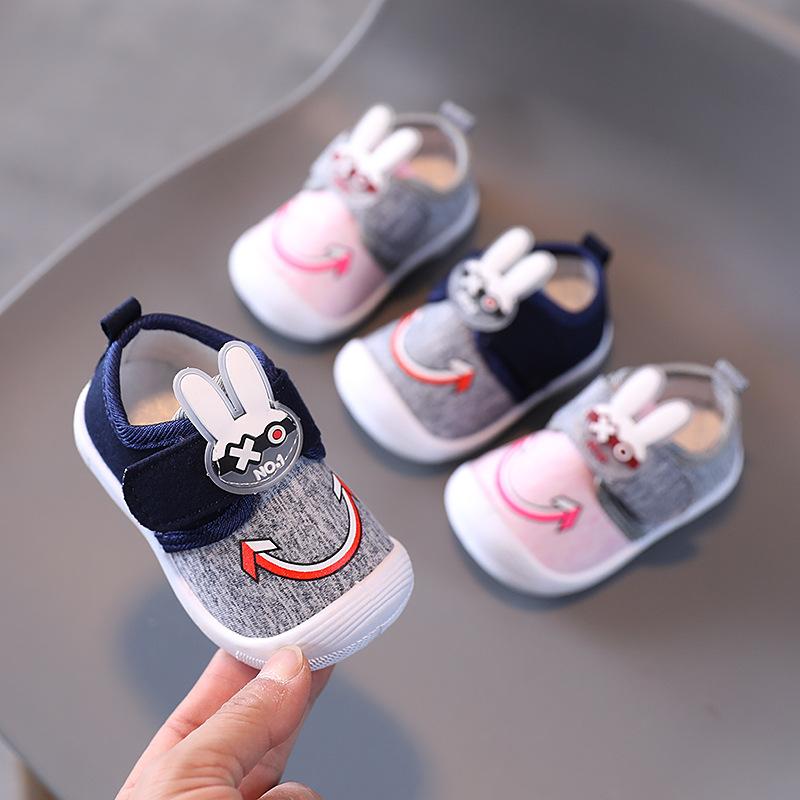 

Spring Baby Shoes Toddler Boy Girl First Walkers 0-2 Years Child Light Sneakers Soft Bottom Infant Non-slip Walking