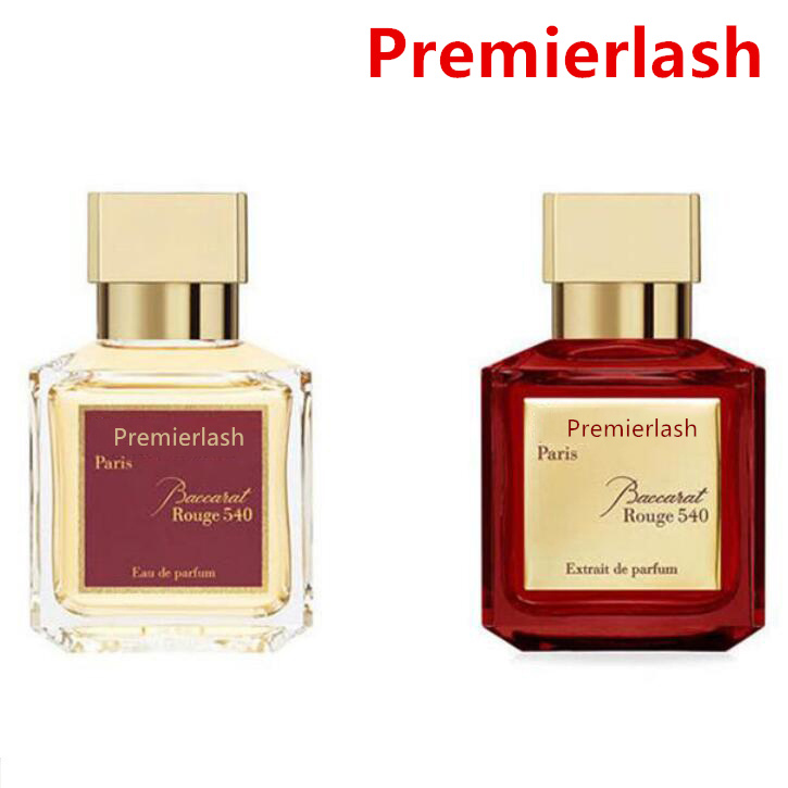 

Premierlash Baccarat Perfume 70ml Bacarat Rouge 540 Extrait Eau De Parfum Brand Paris Men Women Fragrance Lasting Spray Fast Delivery