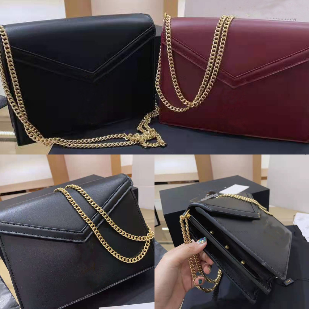 

Genuine Female Messenger Bag Flip Women Chain Girls Leather Purses Handbags Handbag Shoulder Fashion Womens Woman Bags Inclined