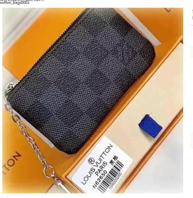 

5188 Designers luxurys Purses KEY POUCH POCHETTE CLES Women Mens Key Ring Credit Card Holder Coin Purse Mini Wallet with dust Bag LVLouisVitton Vutton Bag