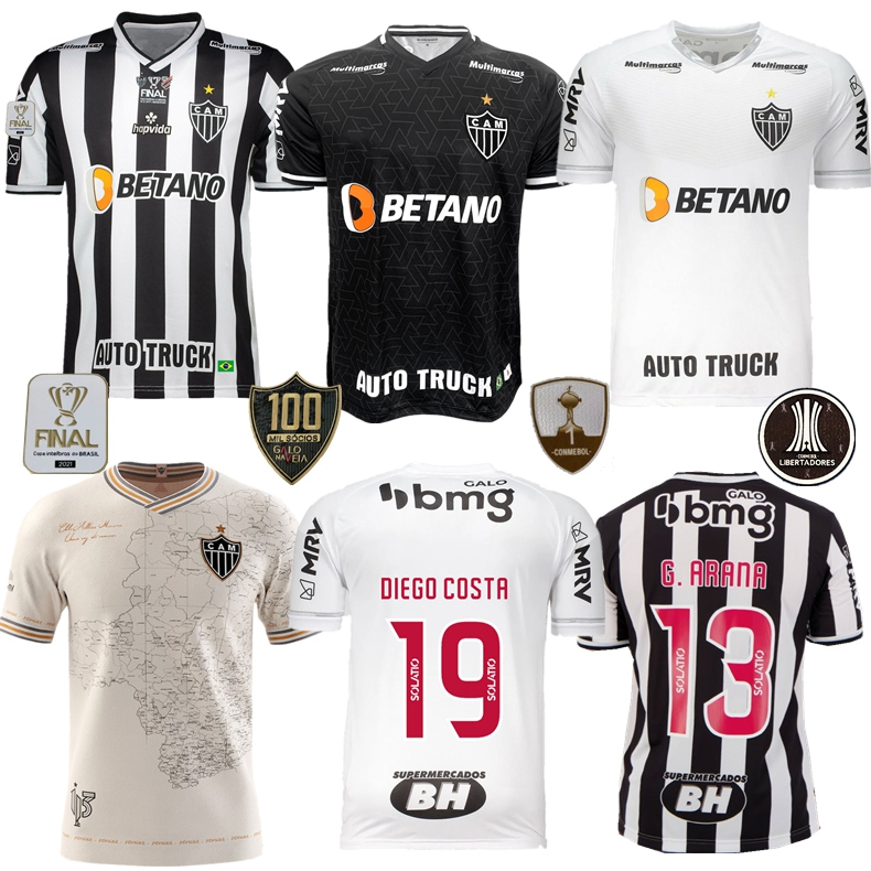 

2022 2023 Atletico Mineiro Soccer Jersey Manto da Massa 113 Kardec SASHA NACHO special edition 22 23 TARDELLI SAVARINO GUGA KENO G.ARANA Football Shirt, Home 100 mil socios jersey