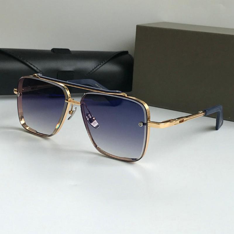 

Sunglasses 2021Top DT Fashion Oversized Cool Men Vintage Design Women Sun Glasses Titanium