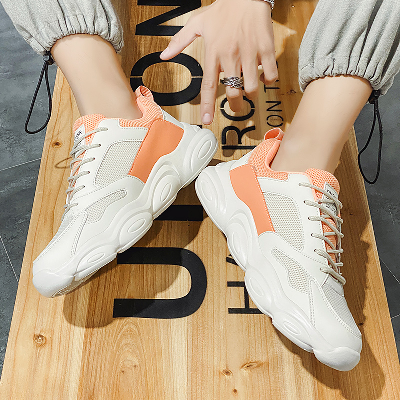 

fashion men women running shoes -33 orange white green with black mens womens shoe comfortable breathable trainers sports sneakers size 39-4