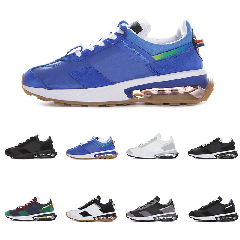 

whosale pre-day Running shoes for men women Triple black white blue Outdoor Sports Sneakers mens trainers Size 36-45, Color#7