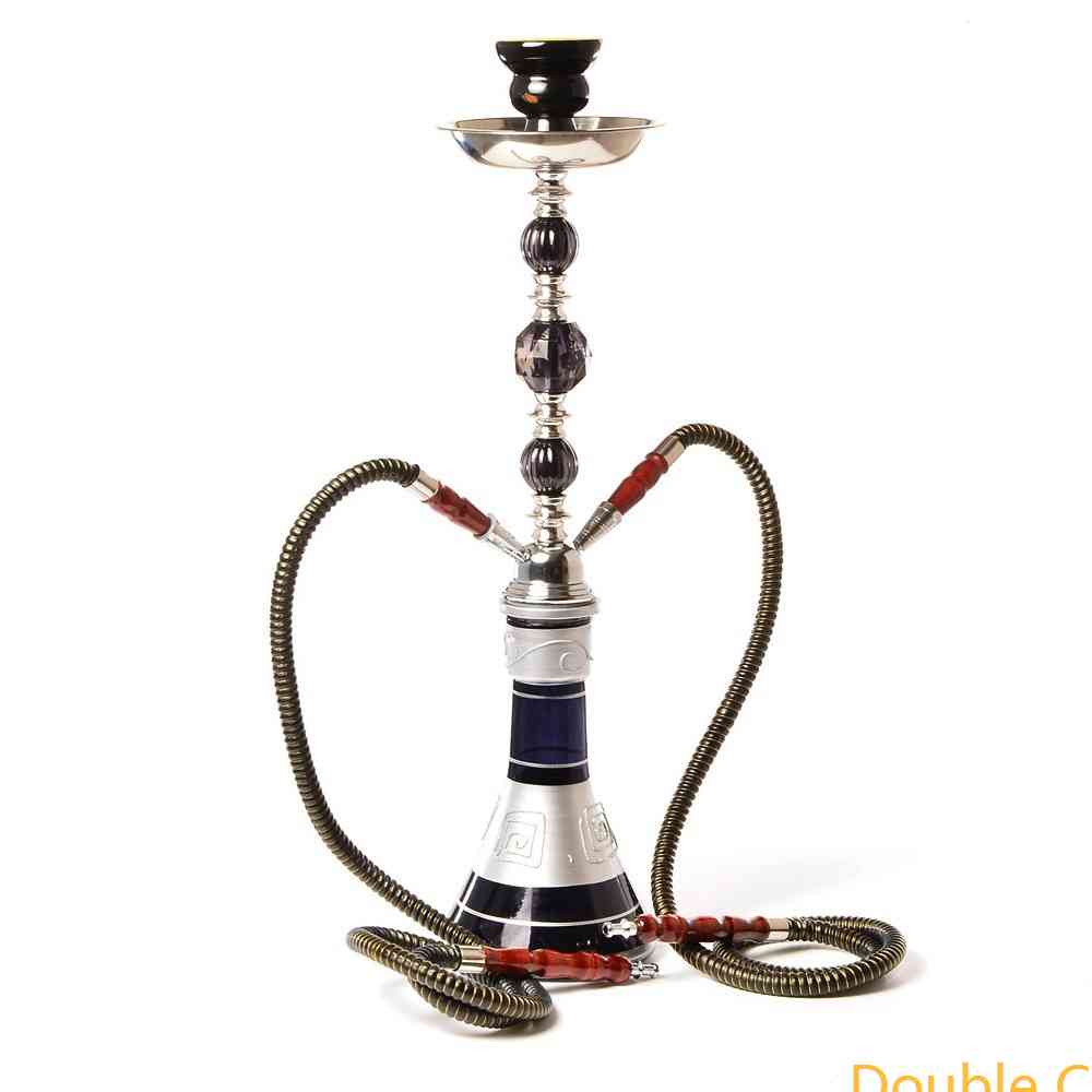 

Arabian hookah bar large smoke medium double tube pipe hookah