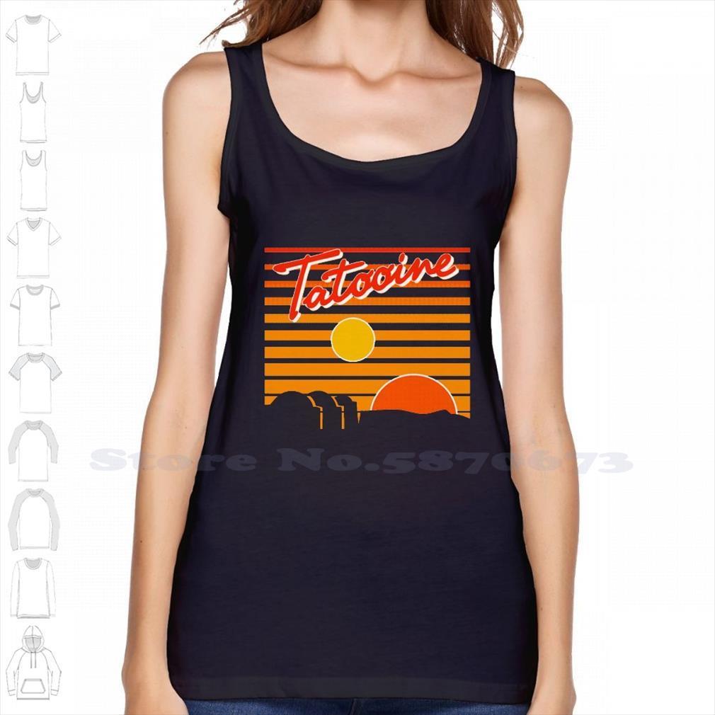 

tatooine custom funny tank sleeveless vest sports cartoon anime legend catana sanderson sisters dustin the upside down, White;black
