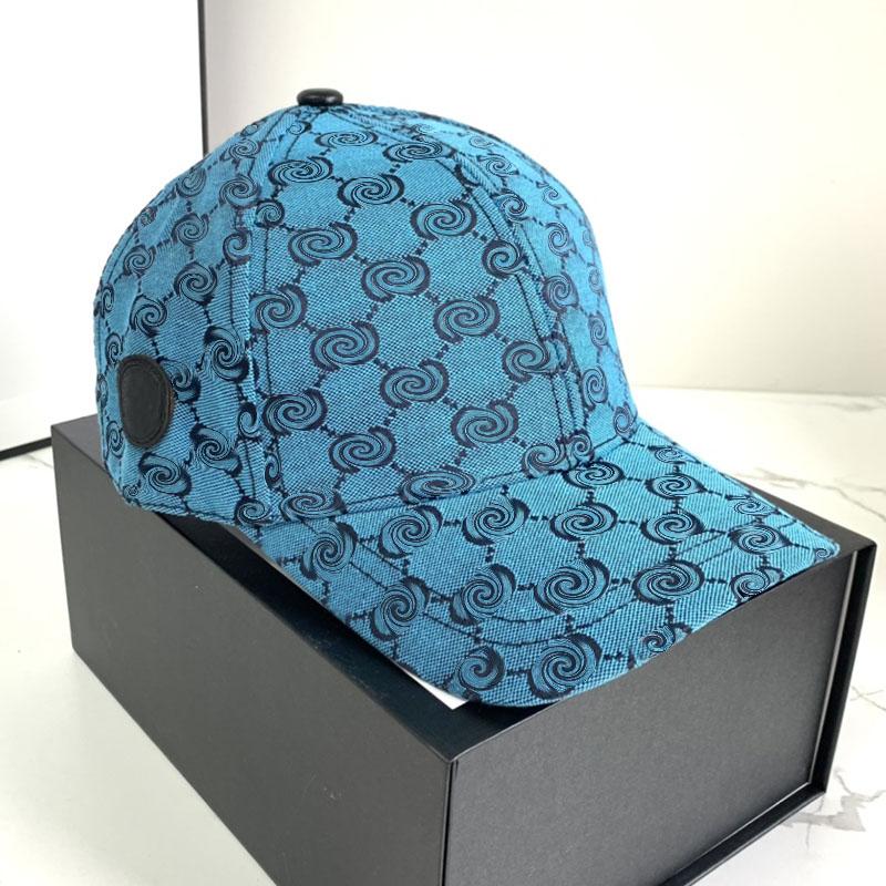 

Classic Full Letter design print ball caps Fashion Baseball cap for Women Famous Cotton Adjustable Skull Sport Golf Curved summer high quali, Blue;gray