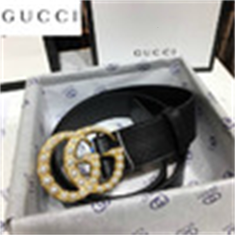 

brand designer luxury belt g pearl classic black leather authentic official mens s for men women belt with box, Silver