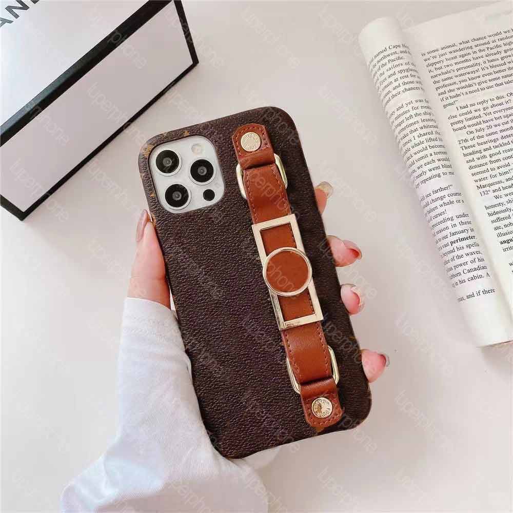 

IPhone 12 Cases Luxury Phone Case for iphone 12 Pro Max 12 Mini 11 11promax X Xs Xr 8 7 Plus PU Leather Back Cover With Strap, Old flower