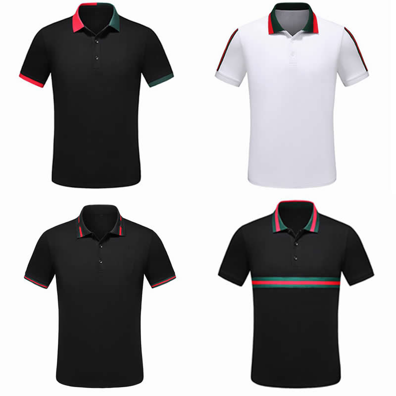 

Polo shirts designer t-shirts stripe Embroidery fashion brand clothing short sleeve calssic luxury tshirt High Quality Casual tops tee, 22