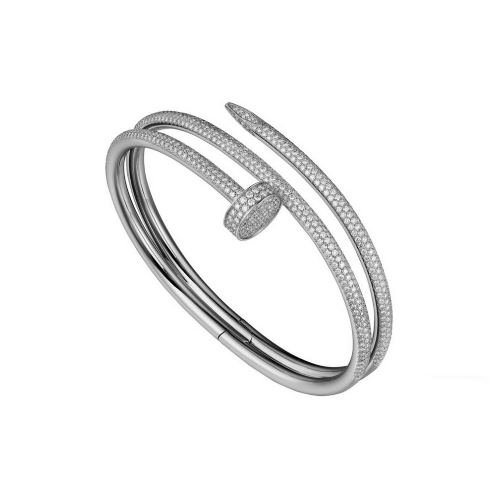 

Classic Nail Bracelet mens Bracelets Diamonds designer Bangle luxury jewelry women Titanium steel Alloy Gold-Plated Craft Gold Silver Rose Never fade Not allergic