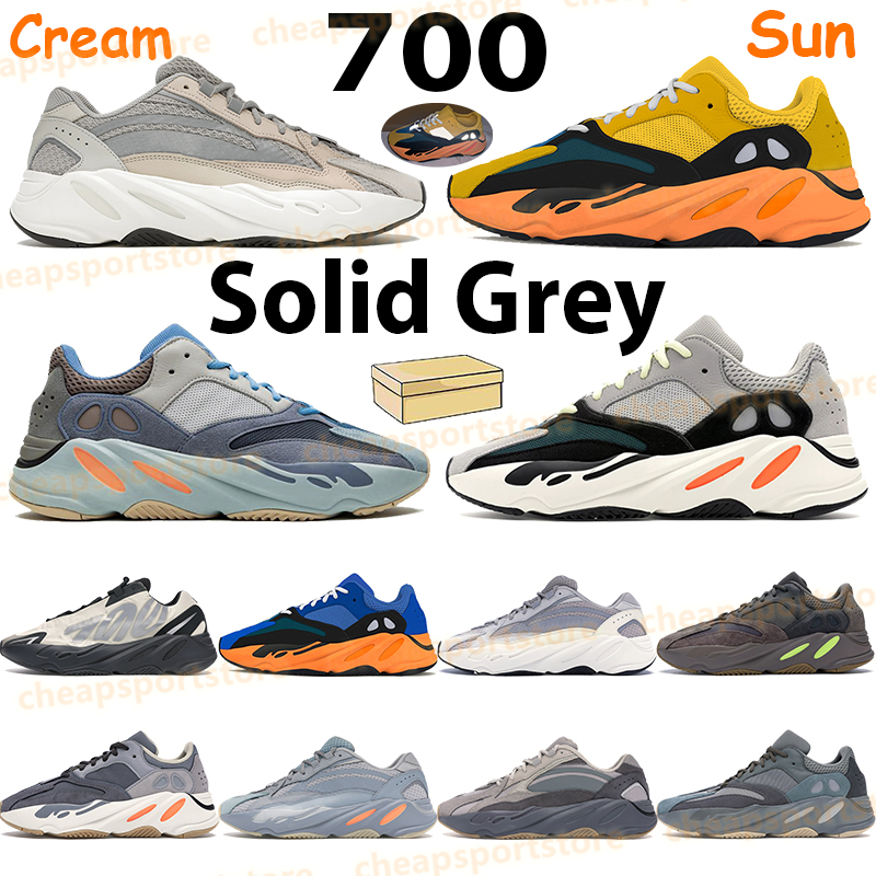 

Sun cream mens running shoes 700 reflective sneakers carbon blue vanta tephra solid grey inertia static bone men women sports trainers with box, Bubble wrap packaging