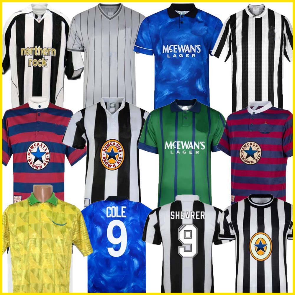 

94 95 96 97 98 99 05 06 Newcastle SHEARER Retro SOCCER jerseys HAMANN SHEARER PINAS 1984 95 1997 05 06 UNITED OWEN classic FOOTBALL SHIRTS Ginola
