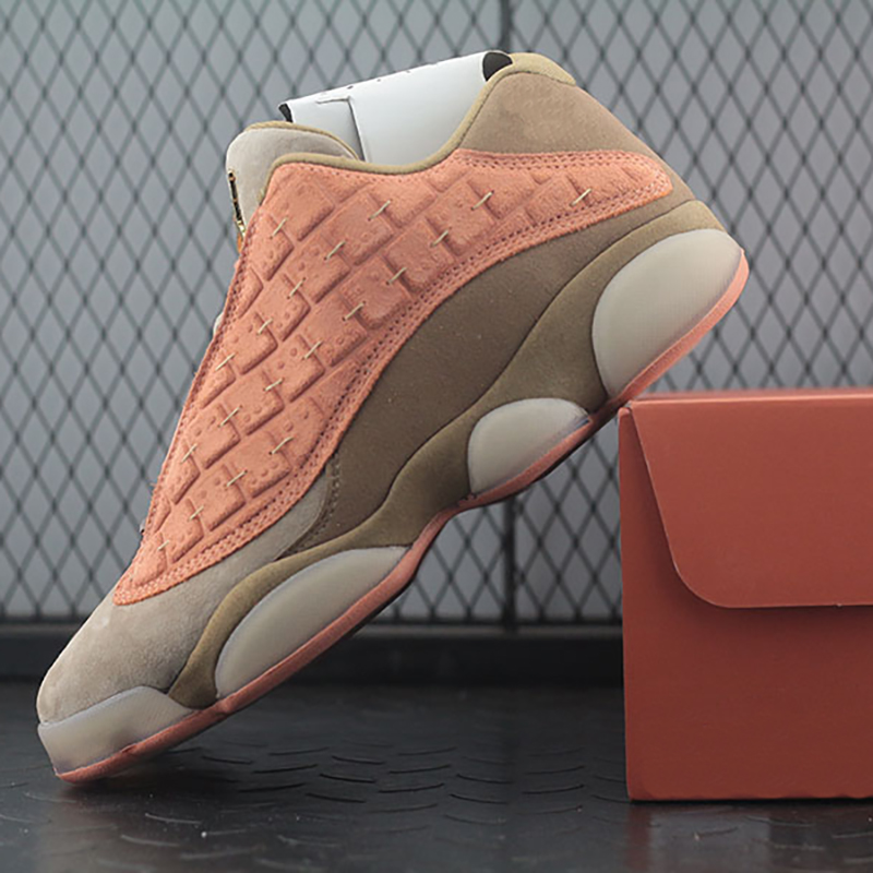 

Top Quality Jumpman 13 Basketball Shoes x CLOT Low Terracotta 13s Designer Fashion Sport Running Shoe Size:us5.5-13, #1