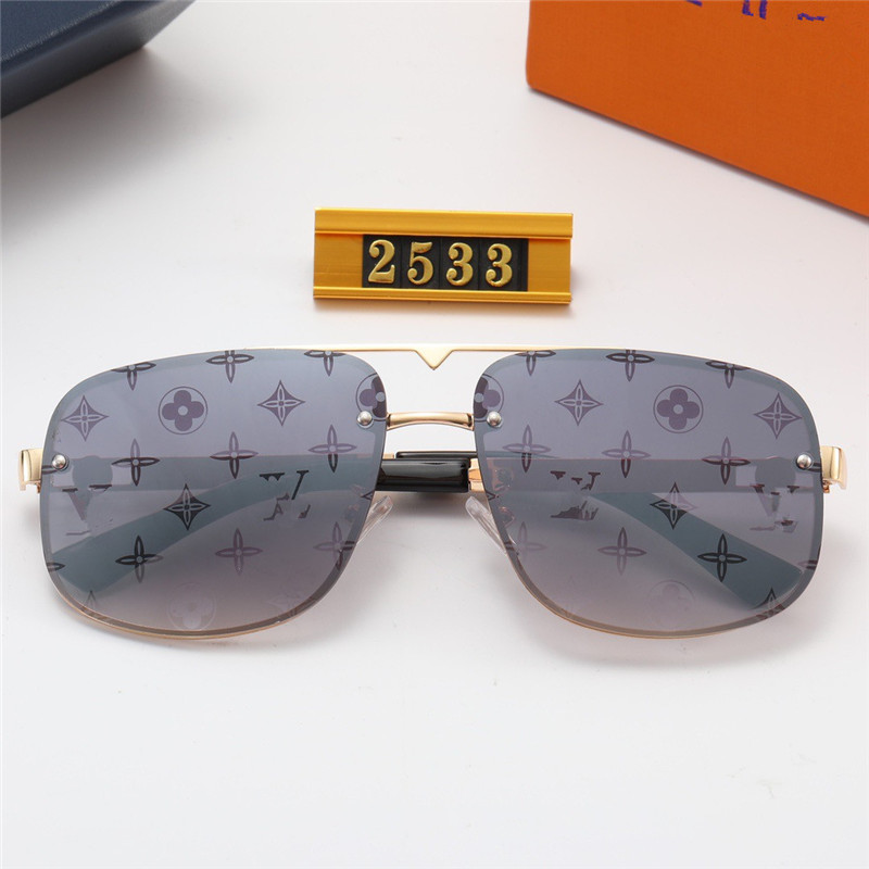 

Europe and the United States 2021 new high-end printing letters fashion sunglasses men and women luxury sunglasses, White;black