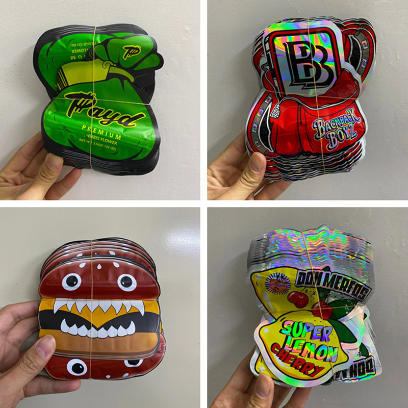 

payd runtz super lemon cherry gummie bearz packboyz packaging bags mylar special-shaped packing package pack bag