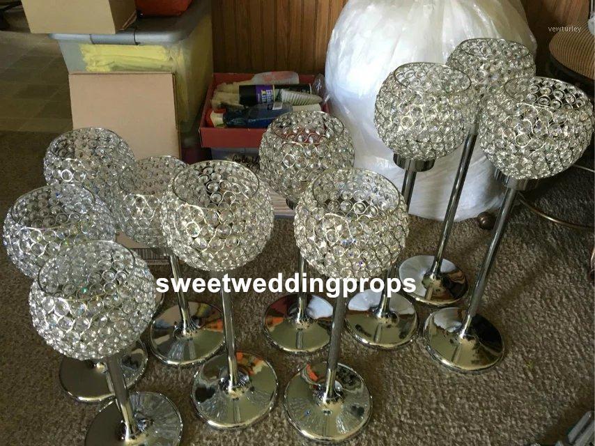 

Party Decoration Style Crystal Bead Manzanita Wedding Pillar Walkway Stand Column For