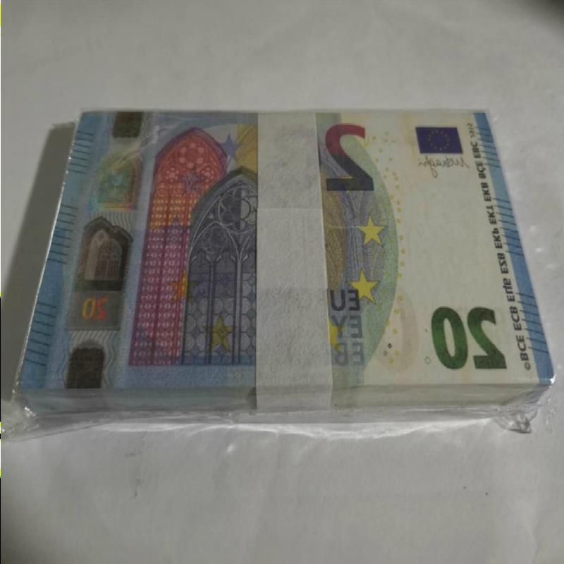 

Prop Stage Billet Banknote Holiday Money 20 Best Copy Faux Festival Party Collections Children Presents Toy Euro Trick Curre Ojohu