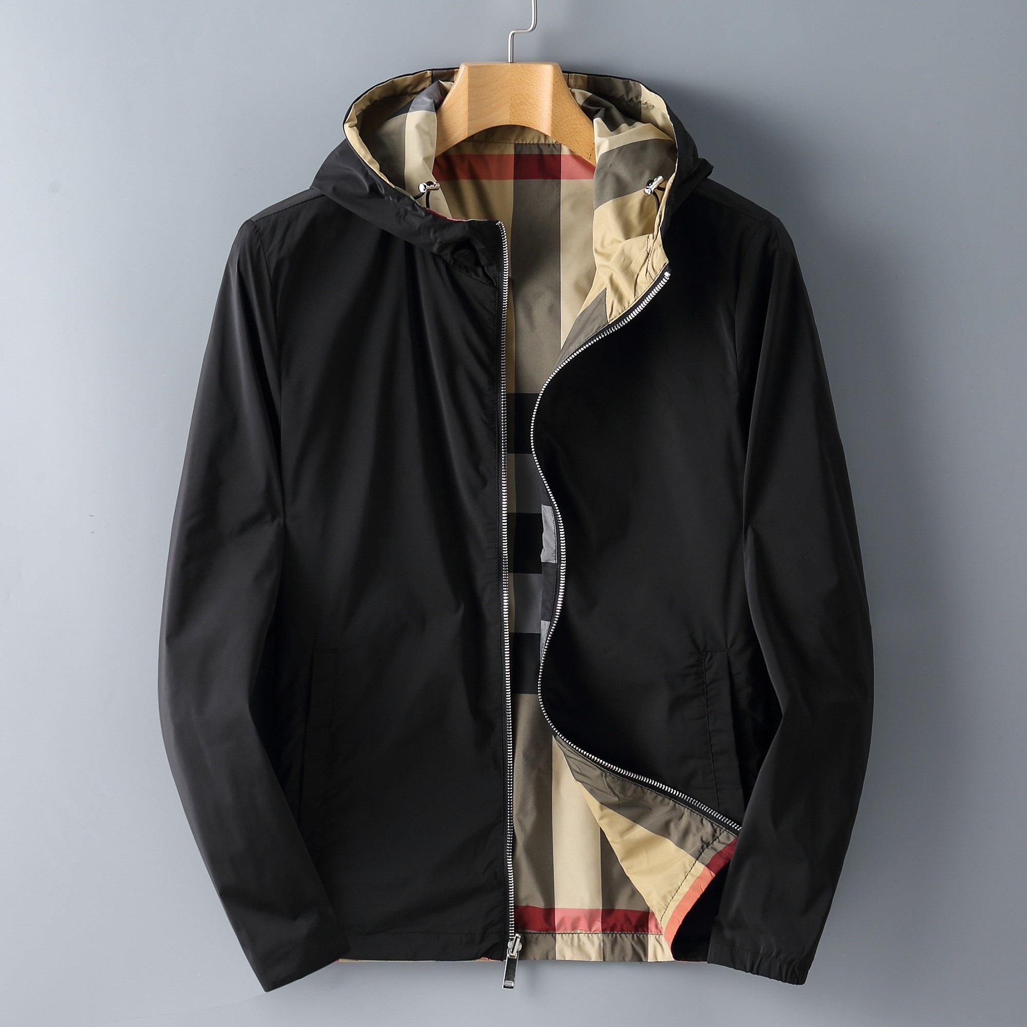 

Men's Jackets Double-sided Clothes that can be worn on both sides G0033