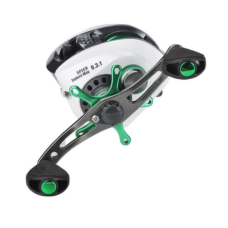 

Reel 9.3:1 High Speed Drop Water Magnetic Brake Baitcasting Left/Right Fishing 6KG Drag Reels Pesca