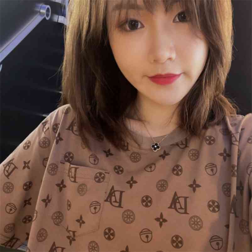 

M-2XL Plus Size Print Famous Graphics T Shirt Cotton Women Summer Couple T-shirts Men Woman T Shirts Casual Vougue Y2K Tops 210722, 3716 pitaya