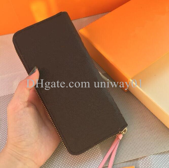 

Woman Wallet Purse women original box high quality girls lady flower serial number fashion luxury designer, Flower-yellow