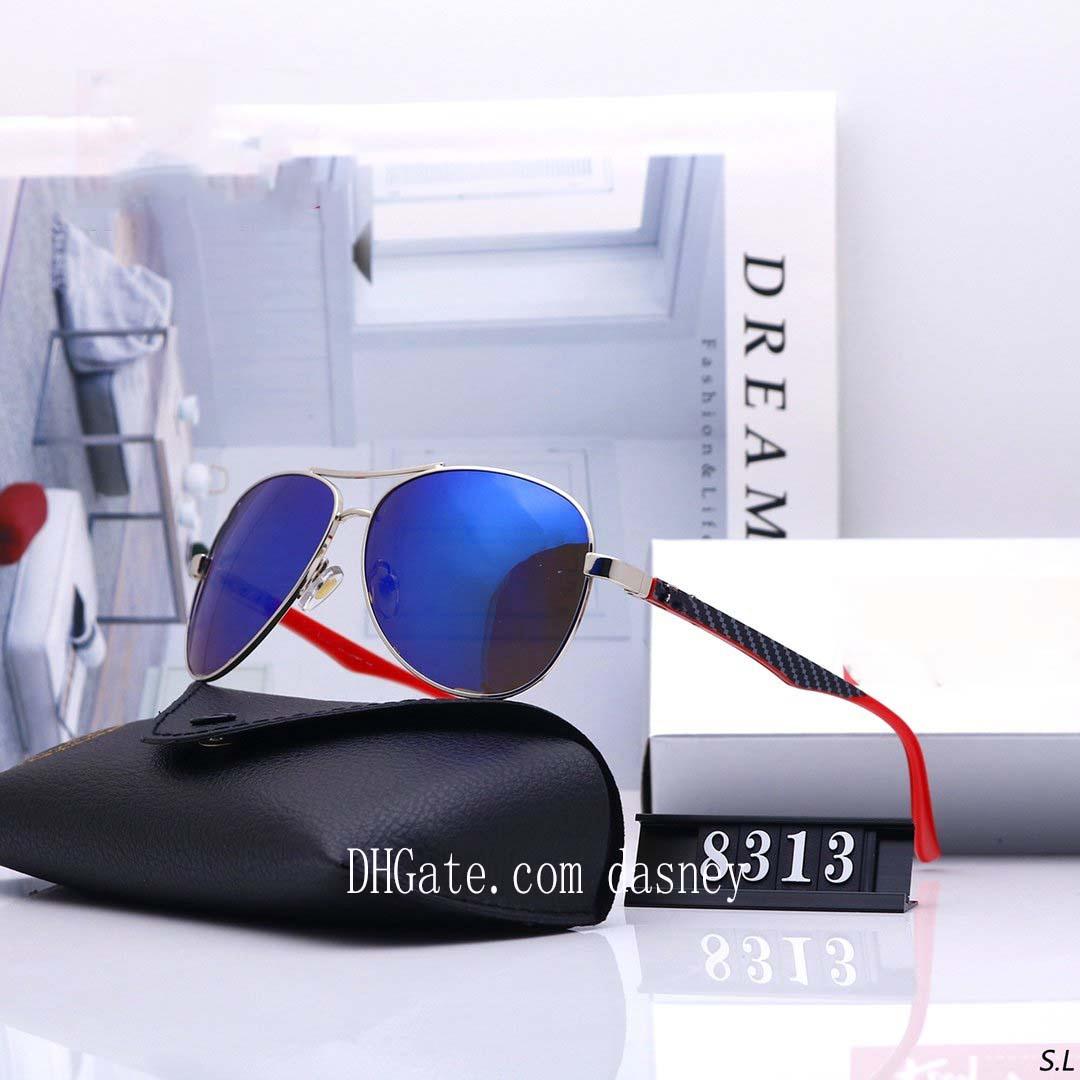 

Sunglasses UV400 Polarized Ban Men Ray Vintage Ben With Brand Sun Women Aviator Band Cthm Hot 8313 Glasses New Bans 2021 B P Hxfoe, White;black