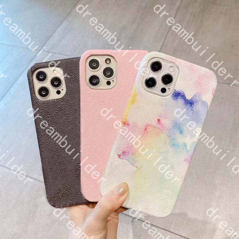 

fashion Phone Cases for iPhone 13 pro max 11 11pro 11promax 12mini 12 12pro 12promax X XS XSMAX XR leather Case Samsung S20 S20P S20U NOTE 10 20U cover with box, Pink flower