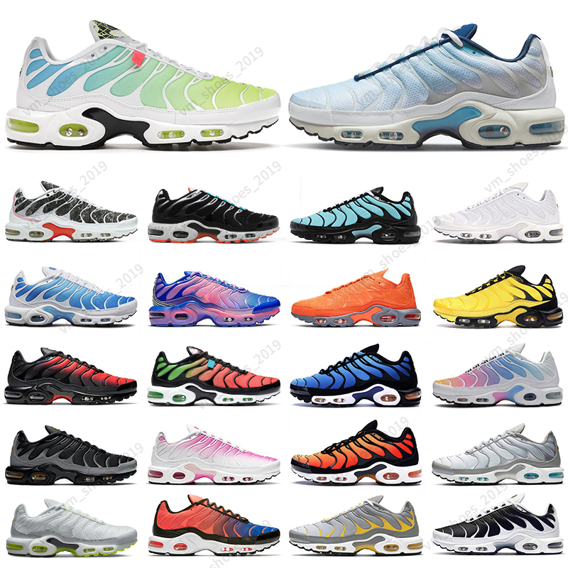 

36-45 TN Plus men women Running Shoes Black Aquamarine Particle Grey Triple Bat Lava White Pink Scream Green Red Gradient mens trainers Outdoor, #33