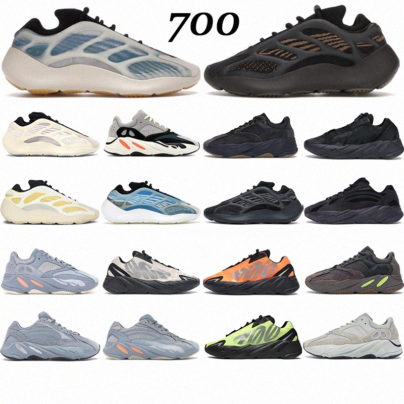 

2021 Wave Runner Running Shoes with box OG Cream Sun azael Hospital Bluetriple black Orange Amber magnet MNVN Men Designer women trainers 700 v3 Sneakers
