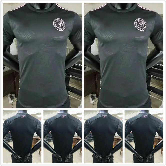 

Player version INTER MIAMI socer jersey 2020 2021 HOME beckham 20 21 JulIOn Carranza Ben Sweat PellegrInI MLS INTER MIAMI football SHIRTS, Black