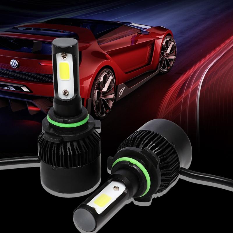 

Car Headlights S2 9006 LED Headlight Bulbs 12V 6500K 72W 8000LM COB Headlamp Fog Light