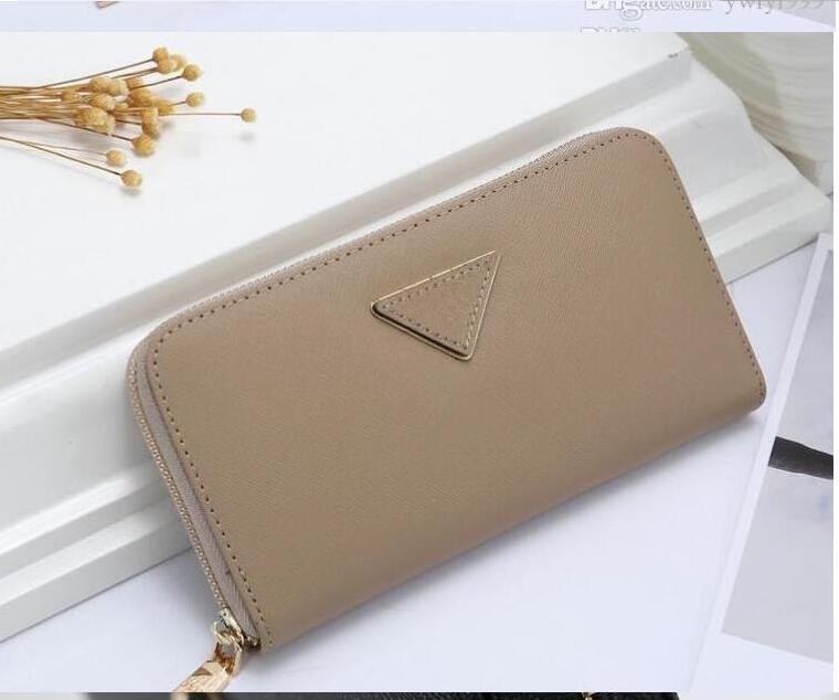 

Luxury Designers Classic Wallets Handbag Credit Card Holder Fashion Men And Women Clutch With Ten Color#406, Fuchsia