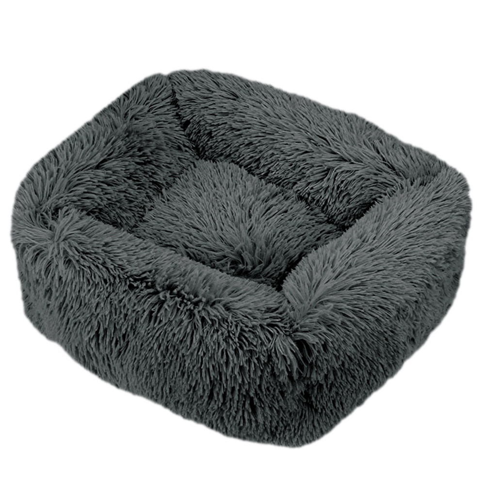 

Square Dog Bed ong Push Pet Mat Cushion Soft Cat Bed Round Pet Dogs Bed For Sma Cats Nest Winter Warm Seeping Puppy Mat, Green 1