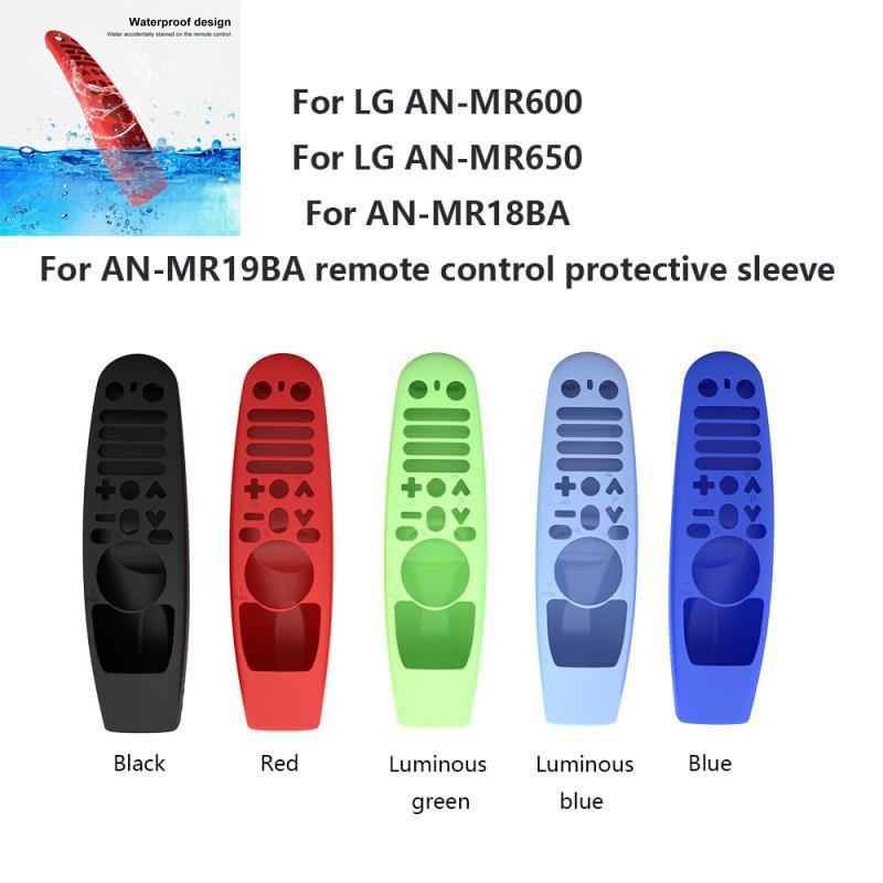 

Remote Control Case Protective Silicone For Lg AN-MR600 MR650 MR18BA MR19BA Cover Shockproof Controlers