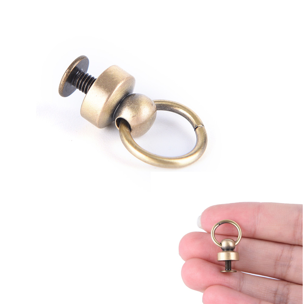 

10pcs/lot Luggage Bag Buckle Tongs Snap Hook Ring With Screws For DIY Bag Parts Accessories