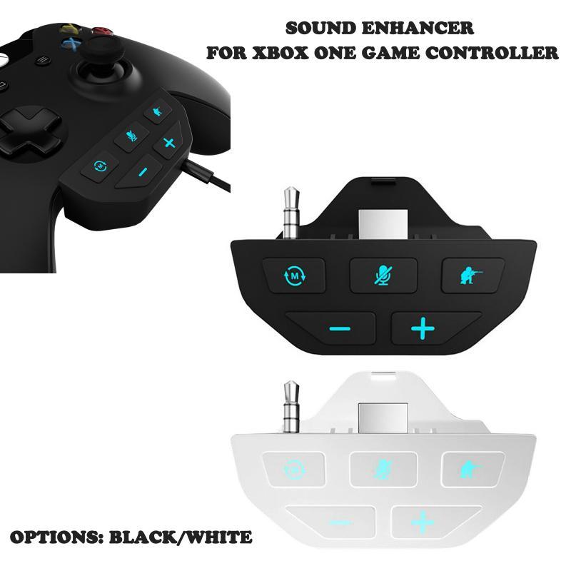 

Game Controllers & Joysticks Sound Enhancer For Xbox One Controller 3.5Mm Gamepad Headset Card Audio Adapter Accessories