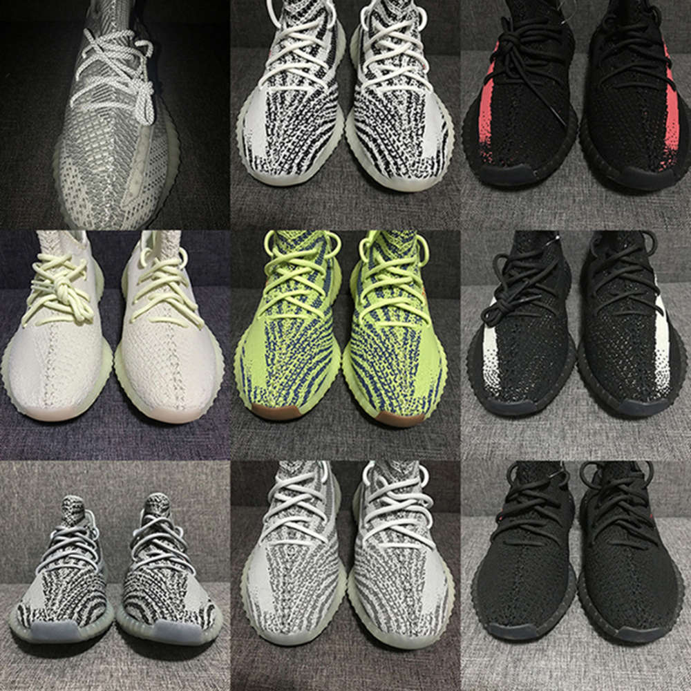 

2021 Semi Frozen Yellow Zebra Ture From Mens Running Shoes Static Non Reflective Women Designer Sneakers Black Red Sport Trainer Size 1